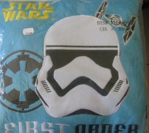 Star Wars díszpárna (Világoskék, 35*35 cm)