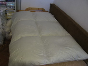  Dunna (Házias jellegű, hat kazettás, félpehely töltet, 3000g, 140×200 cm)
