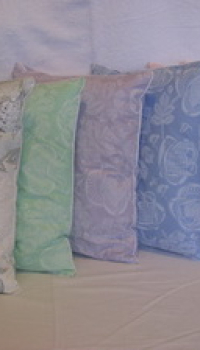 Toll kispárna, mintás anginban (40*50 cm)