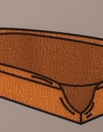 Frottír elasztikus lepedő (190 * 190-200 cm)
